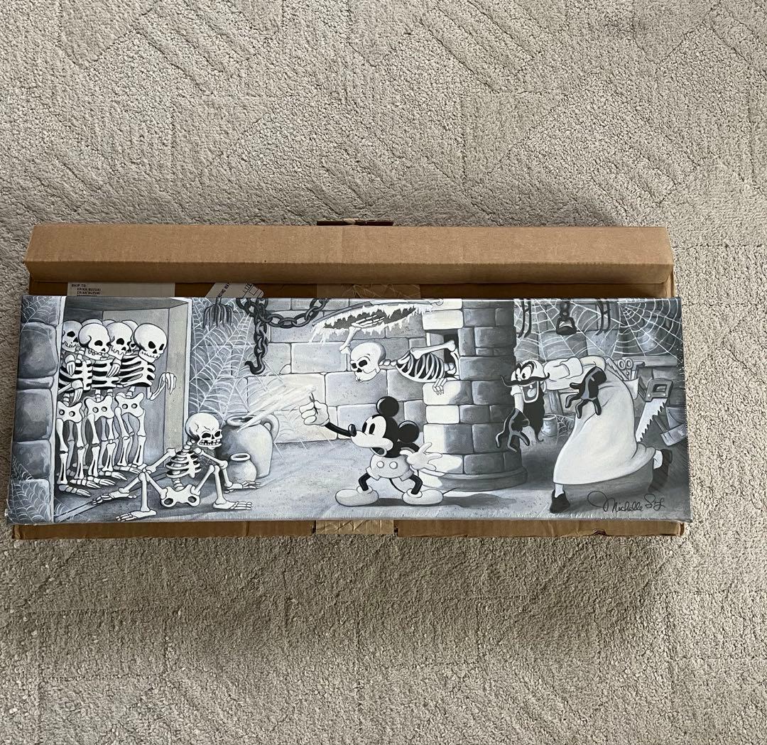 新品　WDW限定 ディズニー　アート　ミシェルセントローレン