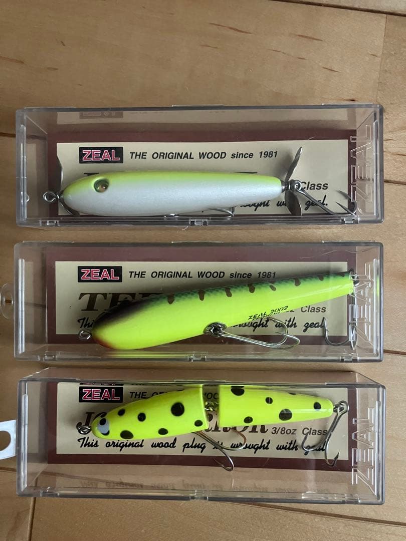 ［値下げ］ZEAL ルアー3個セットとおまけ