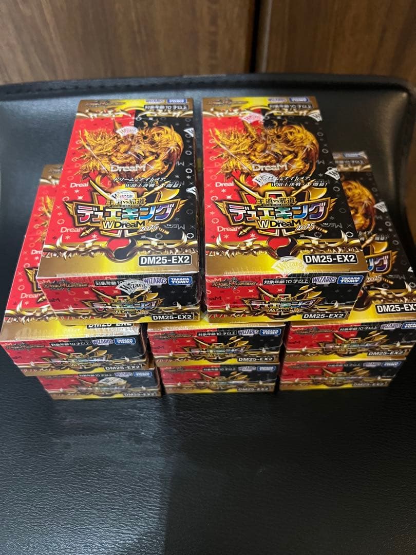 新品未開封シュリンク付　デュエルマスターズ デュエキングDream W 8BOX