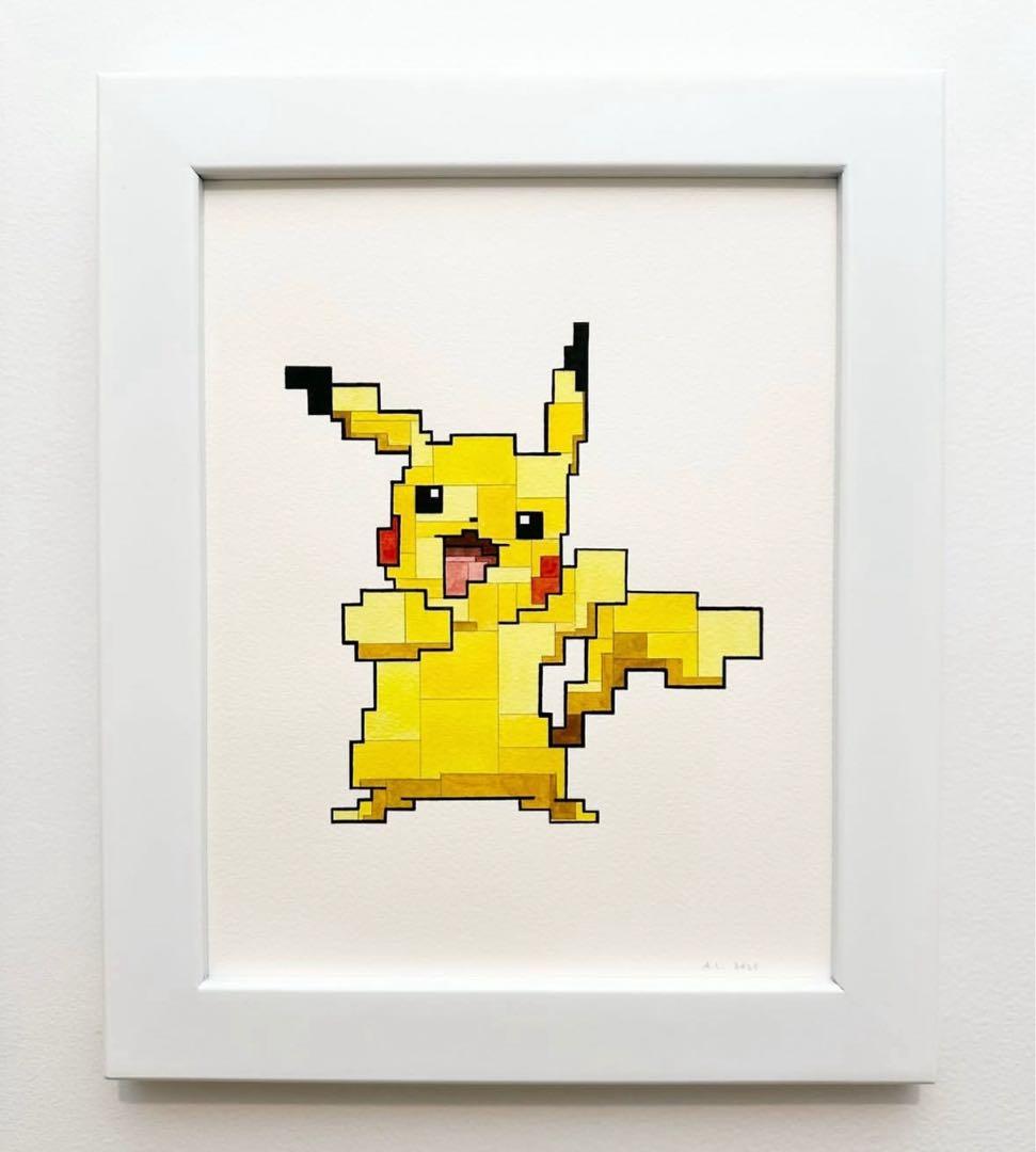 ADAM LISTER アダムリスター 版画 ポケモン ピカチュウ 限定50部