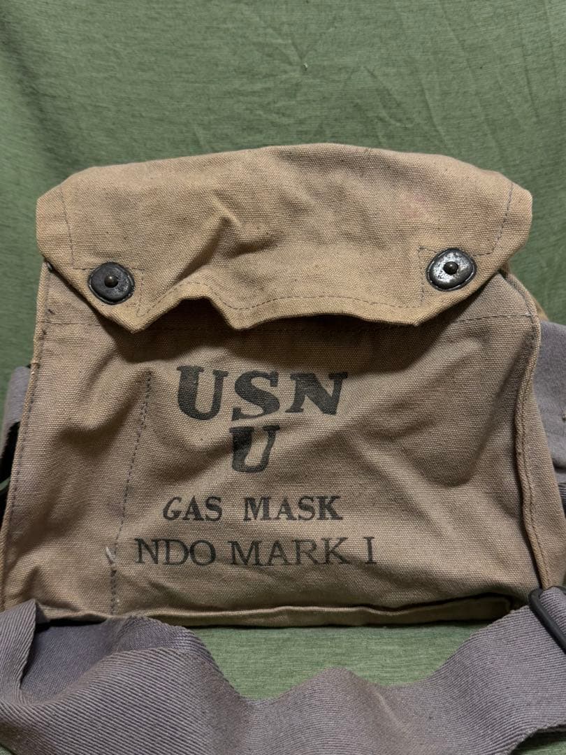米軍 実物 ガスマスクバッグ MARK 1