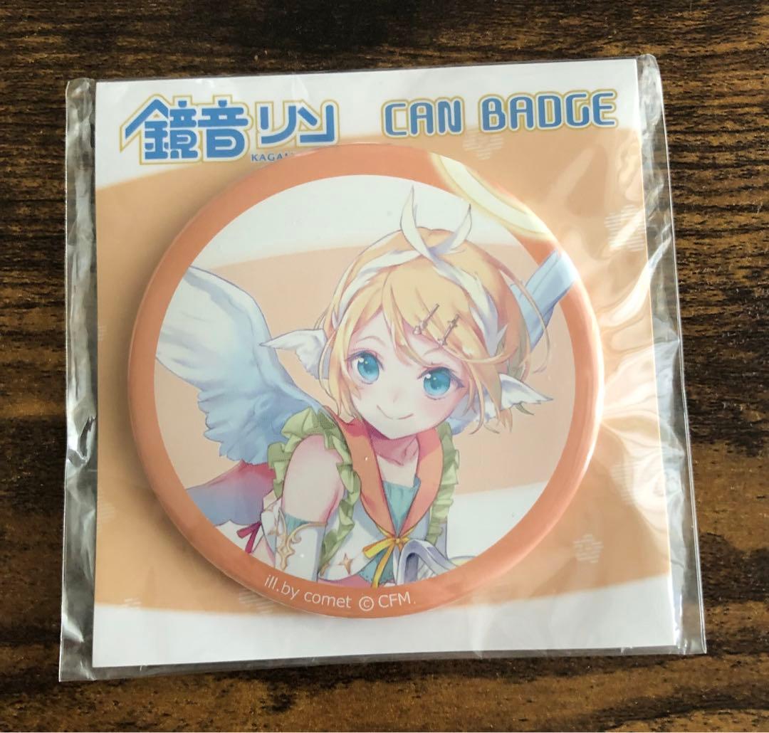 マジカルミライ 天使 comet 缶バッジ 鏡音リン
