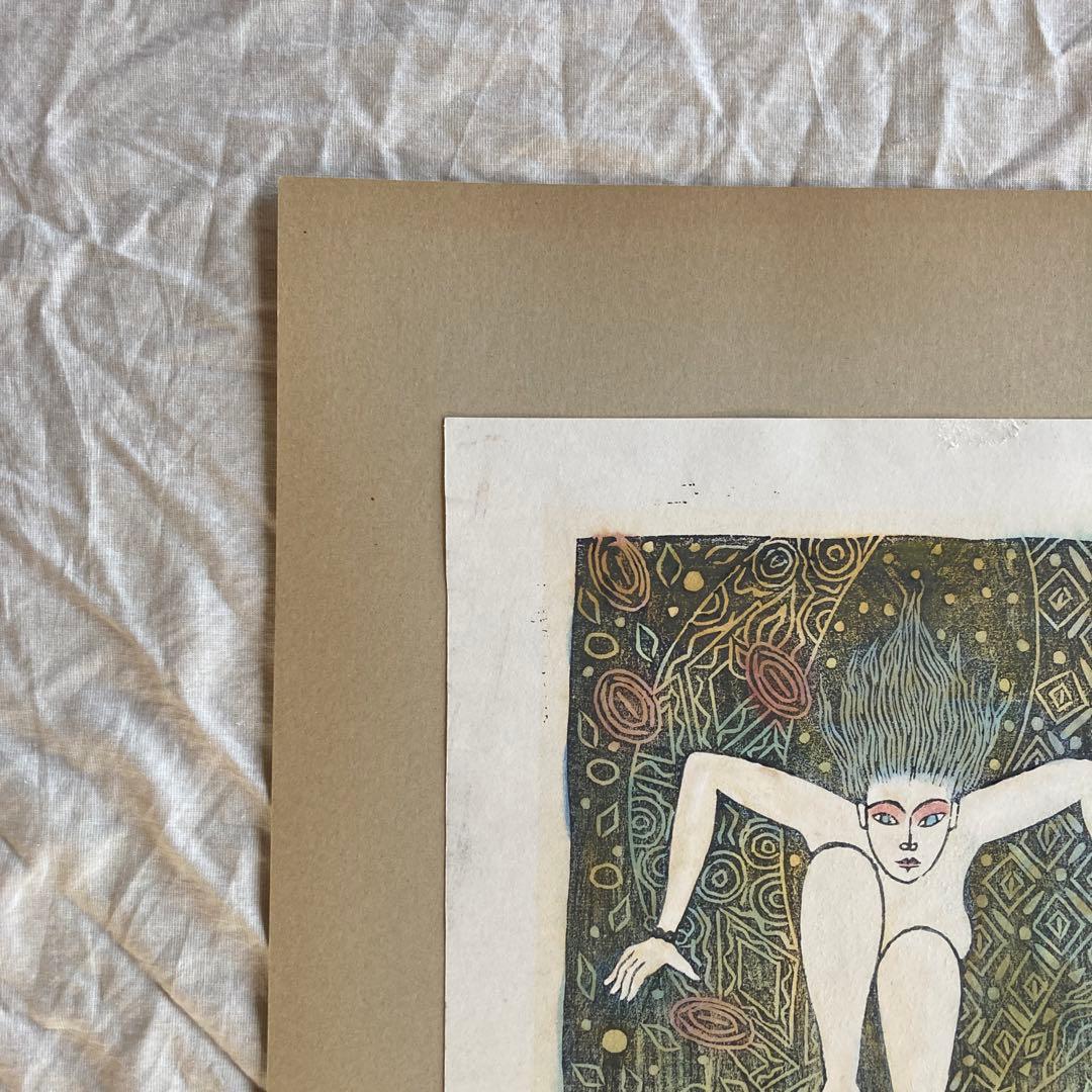 水彩画　絵画　骨董