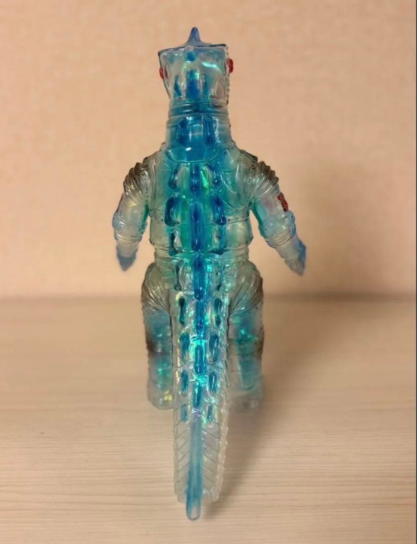 ブルマァク メカゴジラ オーロラカラー ソフビ ゴジラ 美品 袋付き