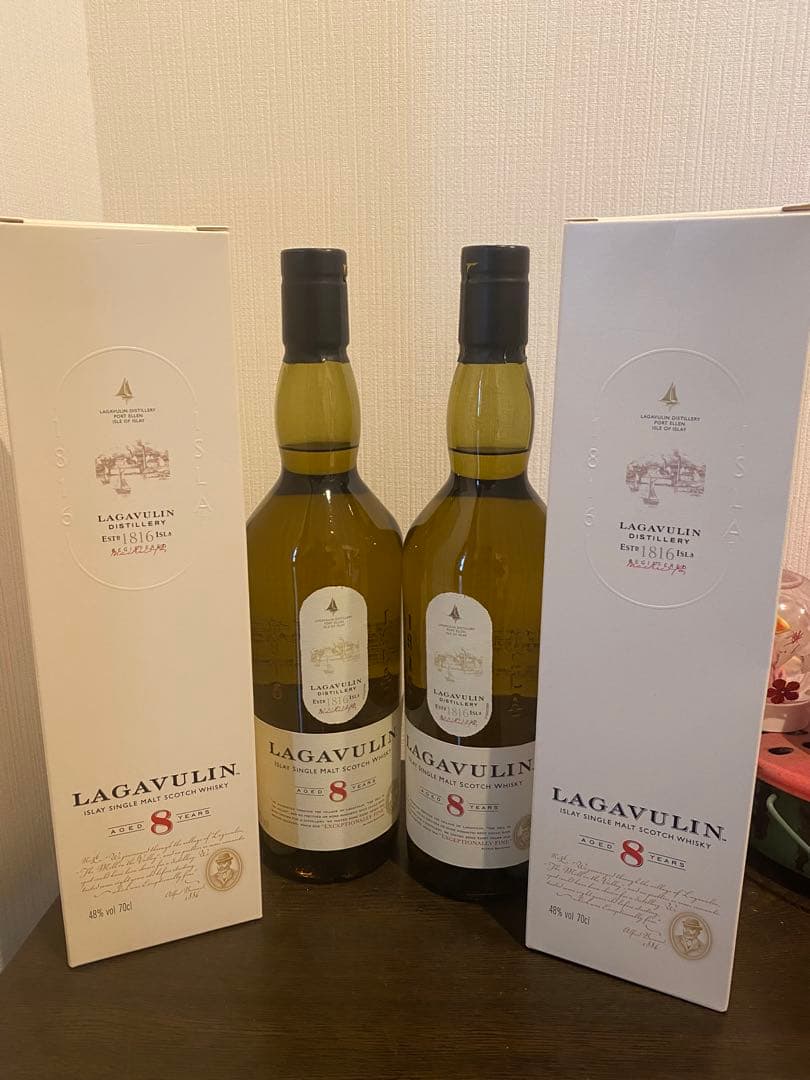 新品 ラガヴーリン8年 2本 48% 700ml スコッチ ウイスキー アイラ