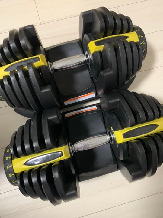ダイヤル可変式ダンベル40kg2個セット