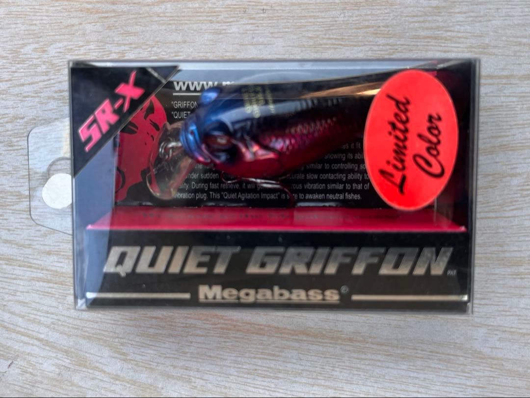 メガバス　クワイエットグリフォン　DARK FORCE RED