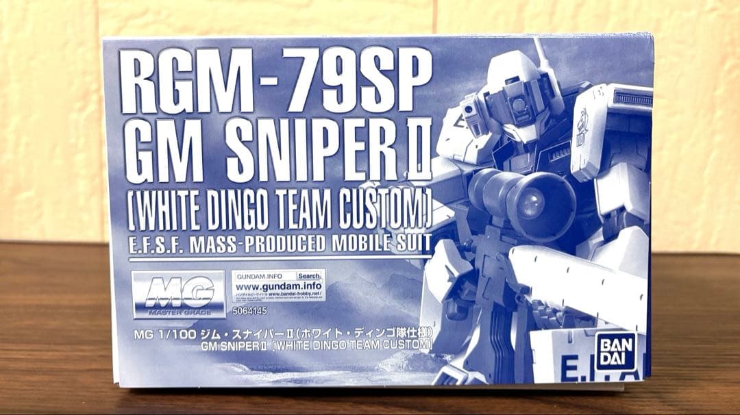 MG 1/100 RGM-79SP ジムスナイパーII ホワイト・ディンゴ隊仕様