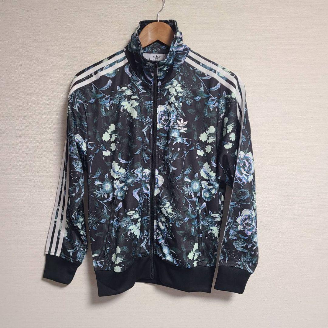 adidas ジャージ フラワー ファイヤーバード トラックジャケット パンツ