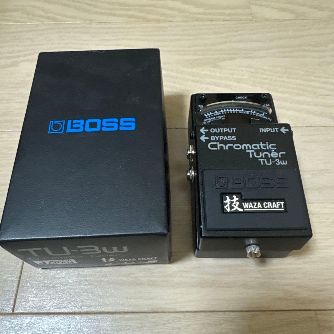 BOSS TU-3W WAZA CRAFT チューナー 箱付