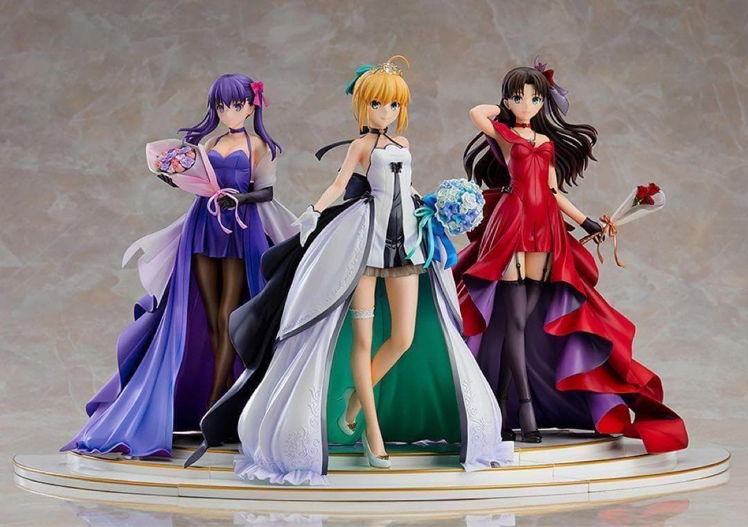 セイバー 遠坂凛 間桐桜「Fate/stay night」15周年フィギュア