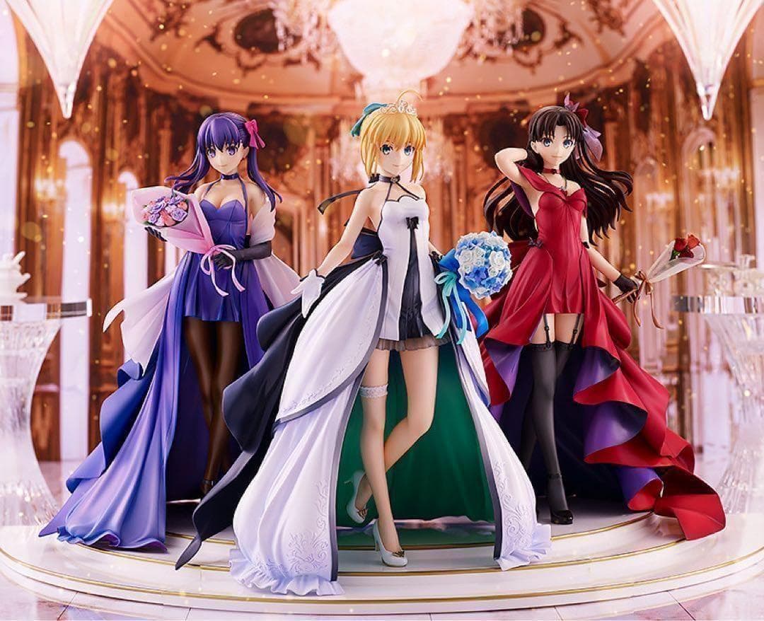 セイバー 遠坂凛 間桐桜「Fate/stay night」15周年フィギュア