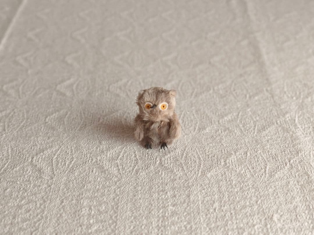 * vintage owl ❀ * もふもふ フクロウさん