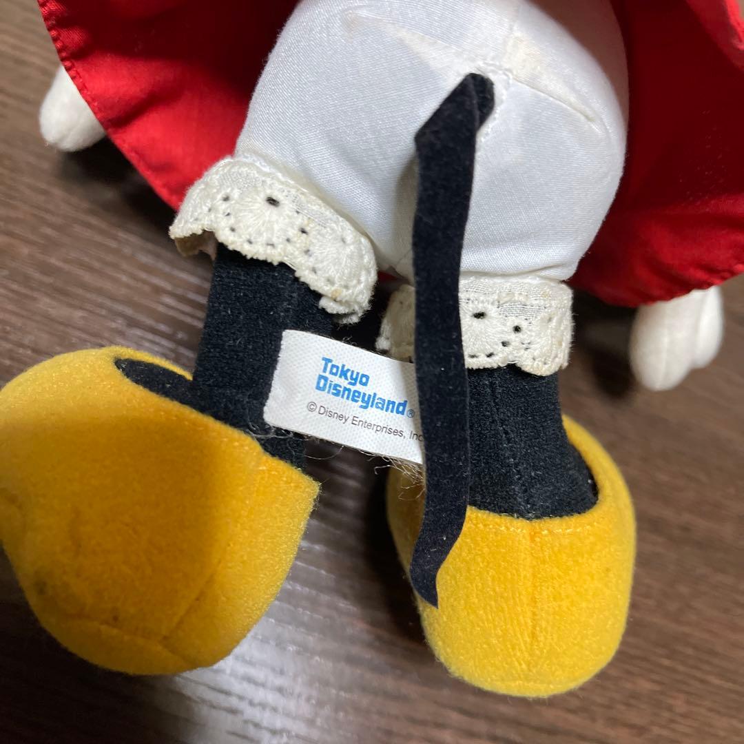 ディズニーランド　ディズニー　ミニーマウス　ミニー　ぬいぐるみ　人形