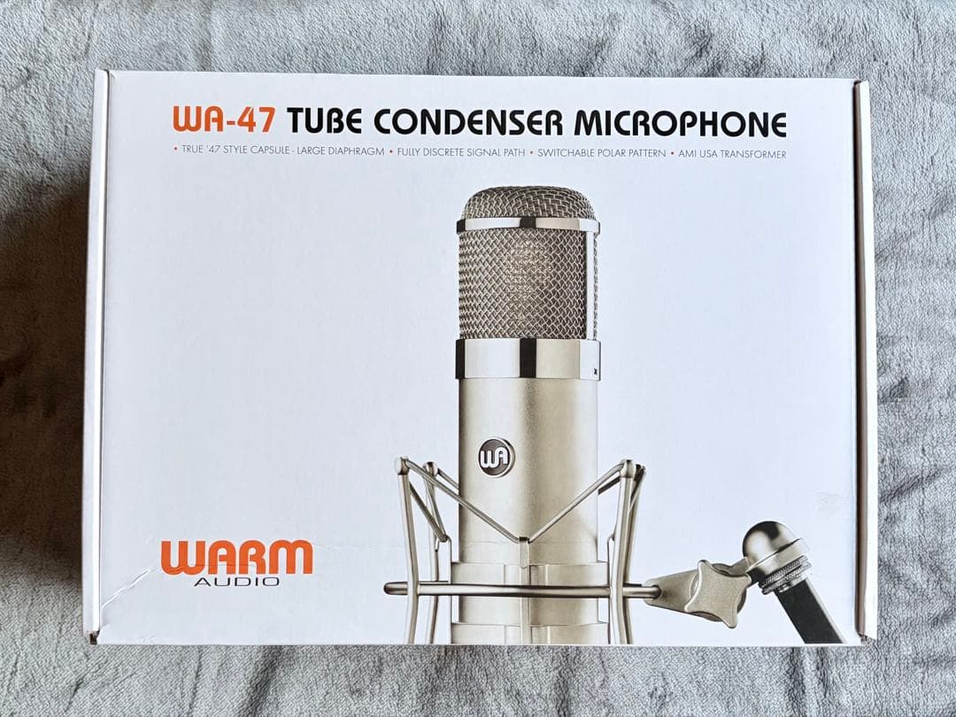 Warm Audio WA-47 真空管コンデンサーマイク