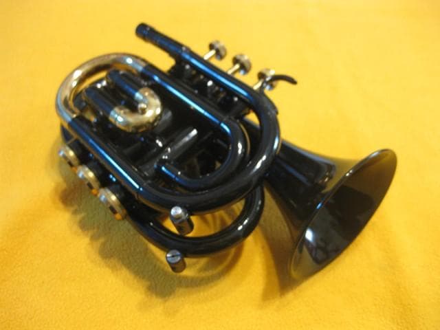 ジュピター　ポケットトランペット(黒)