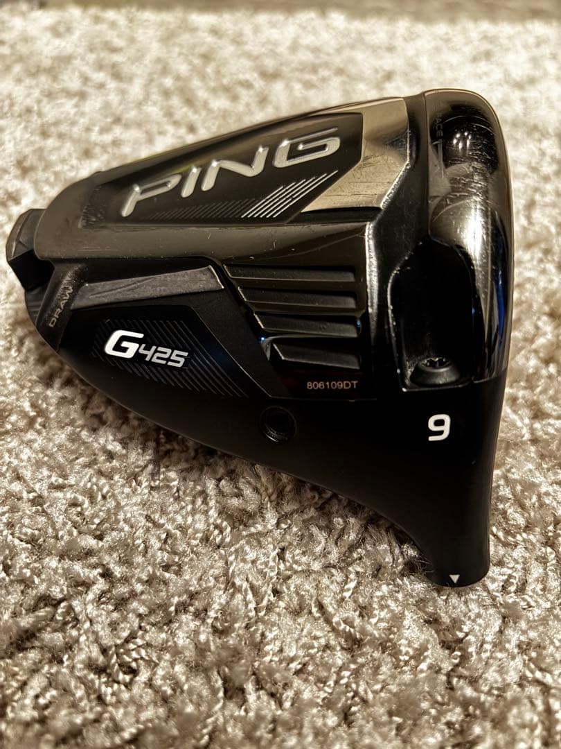 【美品】PING G425 MAX ドライバー 9度 ヘッドカバー付き