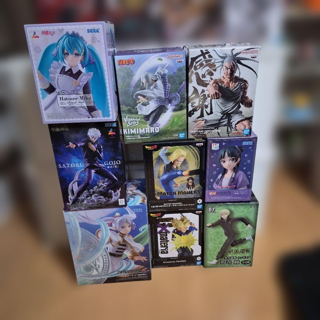 初音ミク　ドラゴンボールなど　フィギュア22体セット　まとめ売り