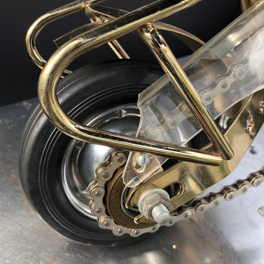 縁*様 豆チャリ　ミニ自転車　インテリア　ミニチャリ アンティーク　ヴィンテージ