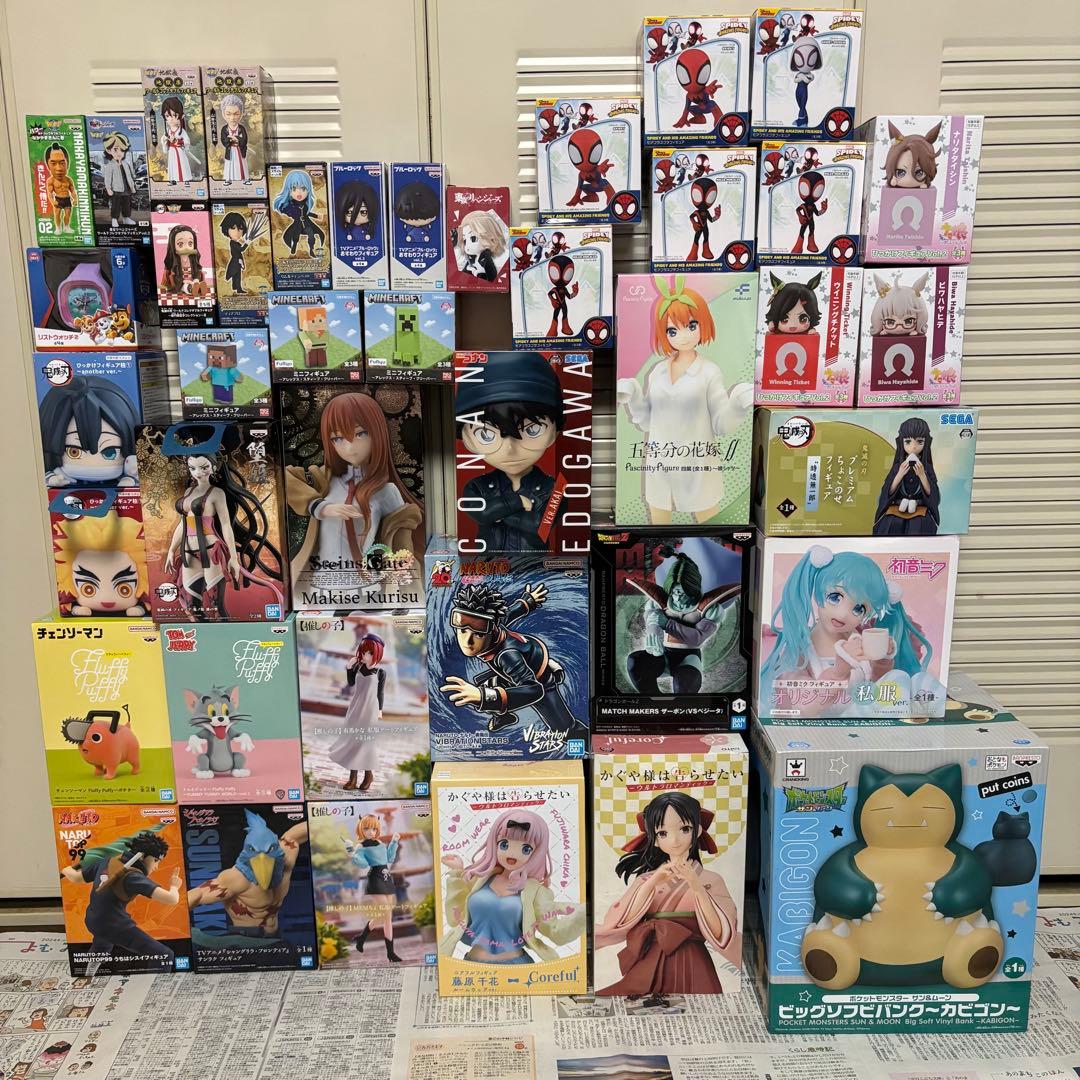 フィギュア 42点セット ポケモン、推しの子、チェンソーマン、鬼滅の刃 など