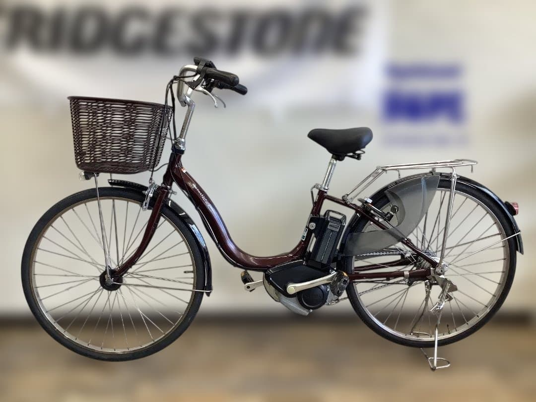 整備済☆送料込！ヤマハ パスナチュラL 26インチ 電動アシスト中古車