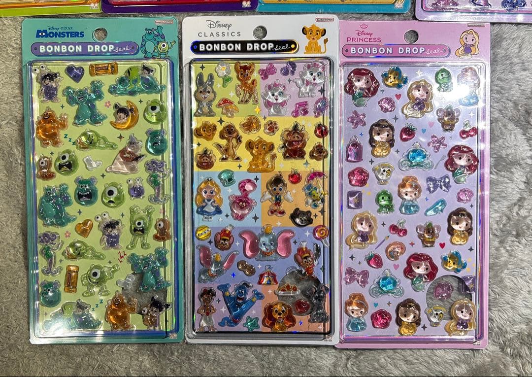 ★24時間以内発送 正規品 ディズニー ボンボンドロップシール 第2弾 7種②★