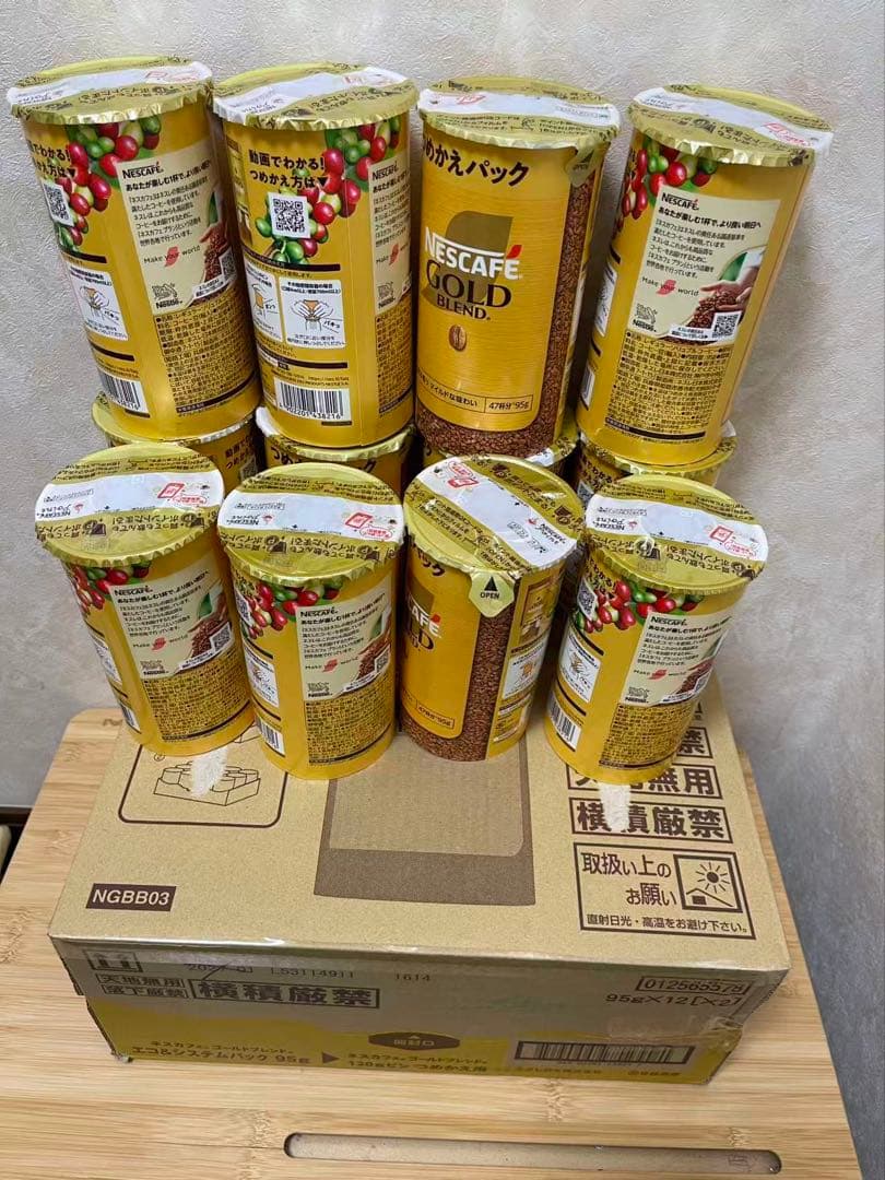 ネスカフェ ゴールドブレンド エコ＆システムパック 95g 24個