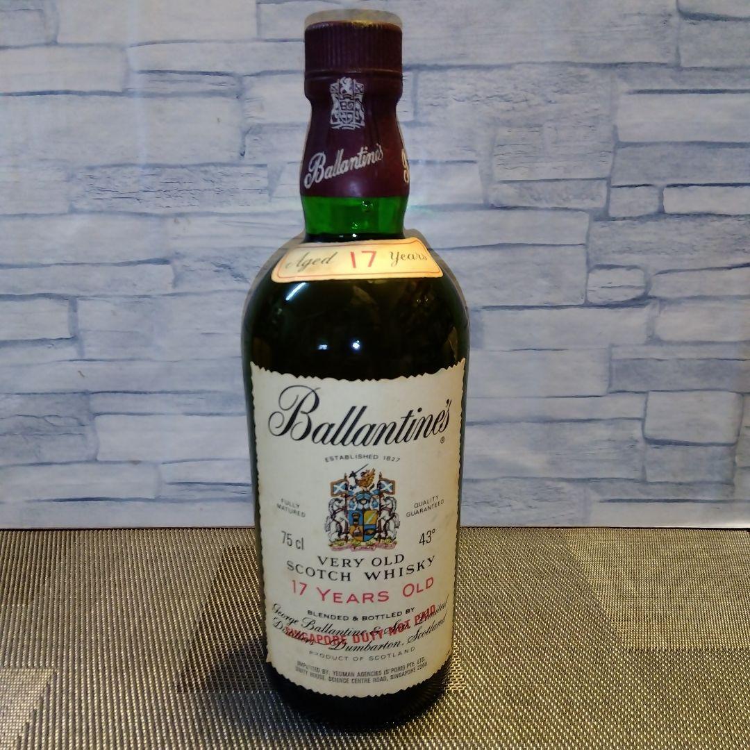 ★ Ballantine's17YEARS OLD バランタイン17年 ⑦