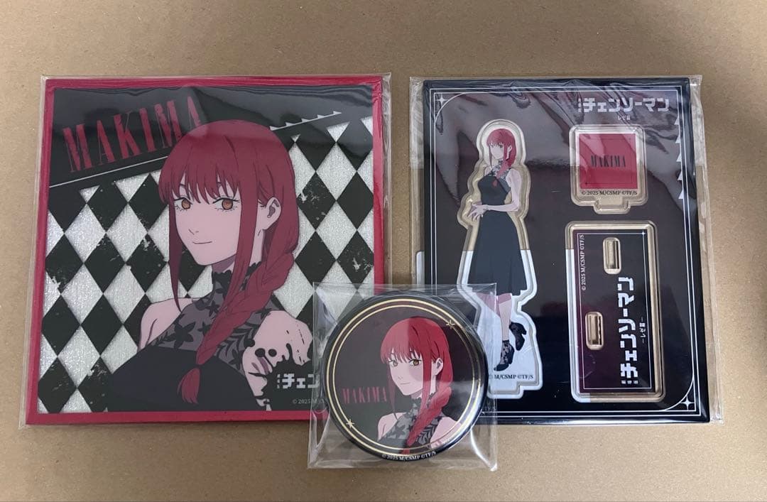 チェンソーマン　レゼ篇　POP UP SHOP TSUTAYA　マキマ　3点