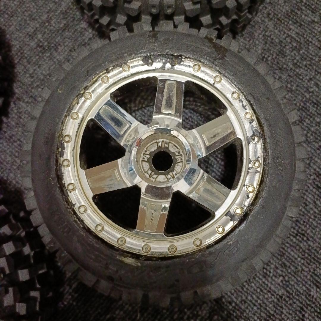 入手困難オフロードタイヤ　プロライン1/8　モンスタートラック　トラギー17mm