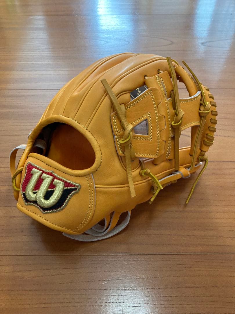 新品未使用 タグ付き ウィルソン スタッフ グローブ 硬式用 内野用 日本製