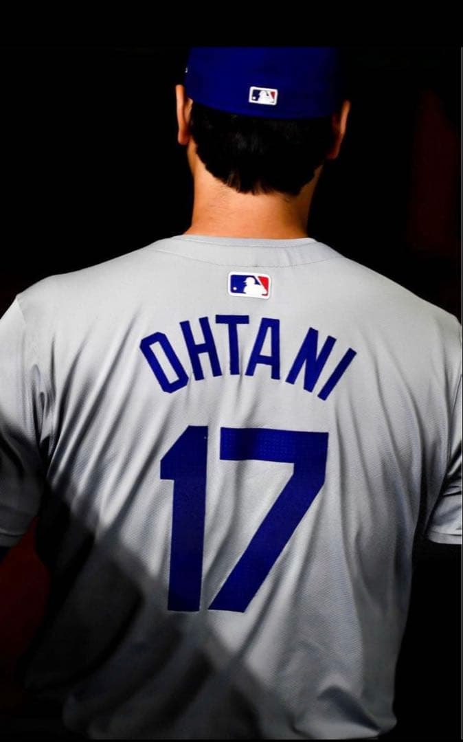 【正規品】大谷翔平 MLB ドジャース ナイキ ロード レプリカ ユニフォームL