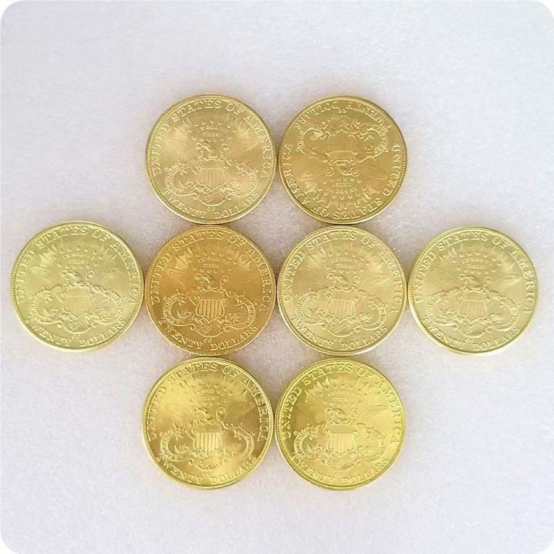 アメリカ 8枚セット1878〜1893年 リバティ バストダラー 海外