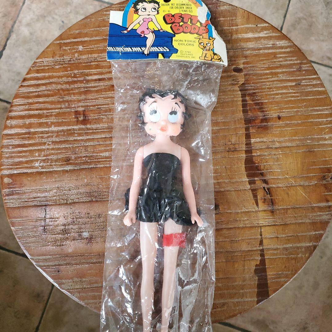 希少　デッドストック　 ベティちゃん　ソフビ　50s　アメリカ　US