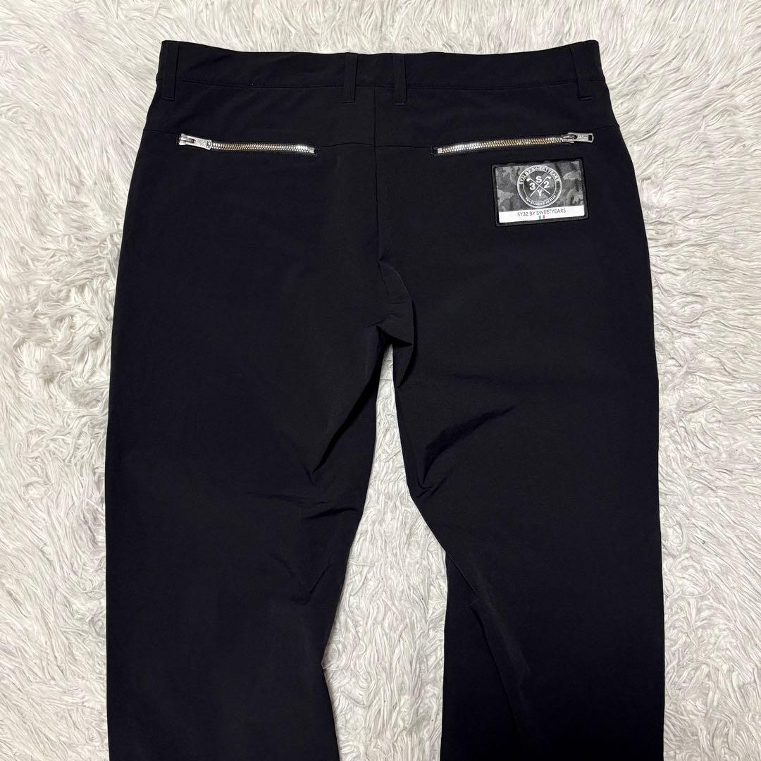 極々美品✨SY32 by SWEET YEARS ゴルフ用ストレッチパンツ　XL