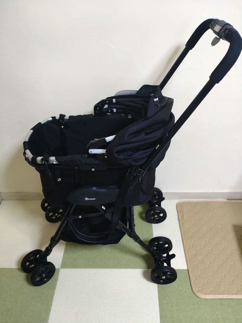 超美品ペットカート、コムペットミリミリEG、コンビ、箱あり