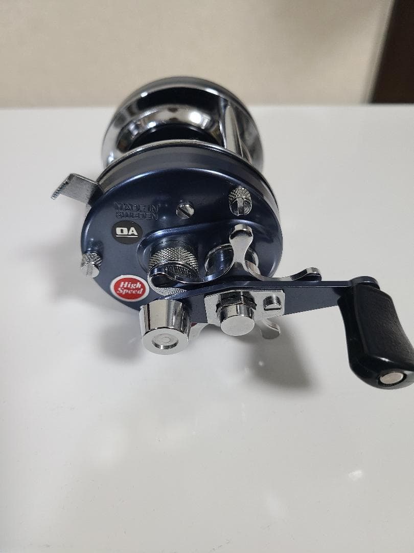 美品【abu】5500c　ブルーグレー