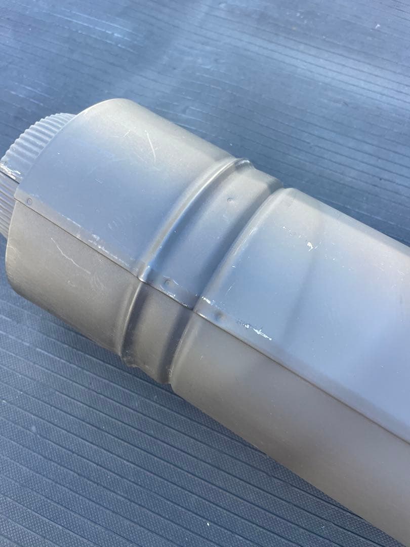 ホンマ 製作所 二重煙突 黒耐熱 106mm
