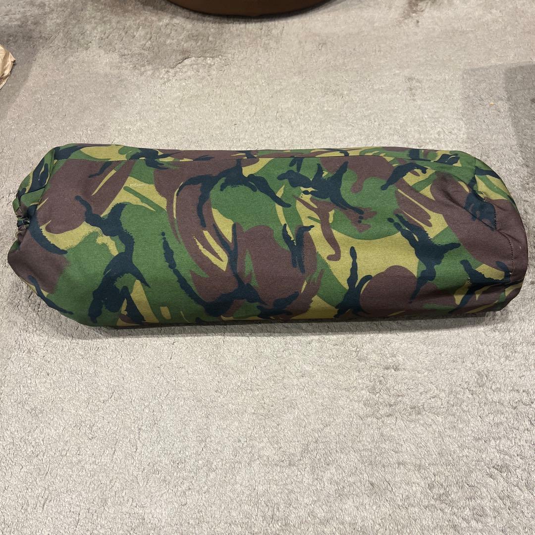 オランダ軍　迷彩テント ロール式収納