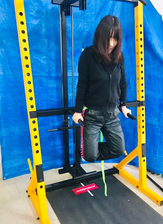 パワーテック社ハーフラック(WB-HR16)専用　ラットロー 奥柱・スタック式