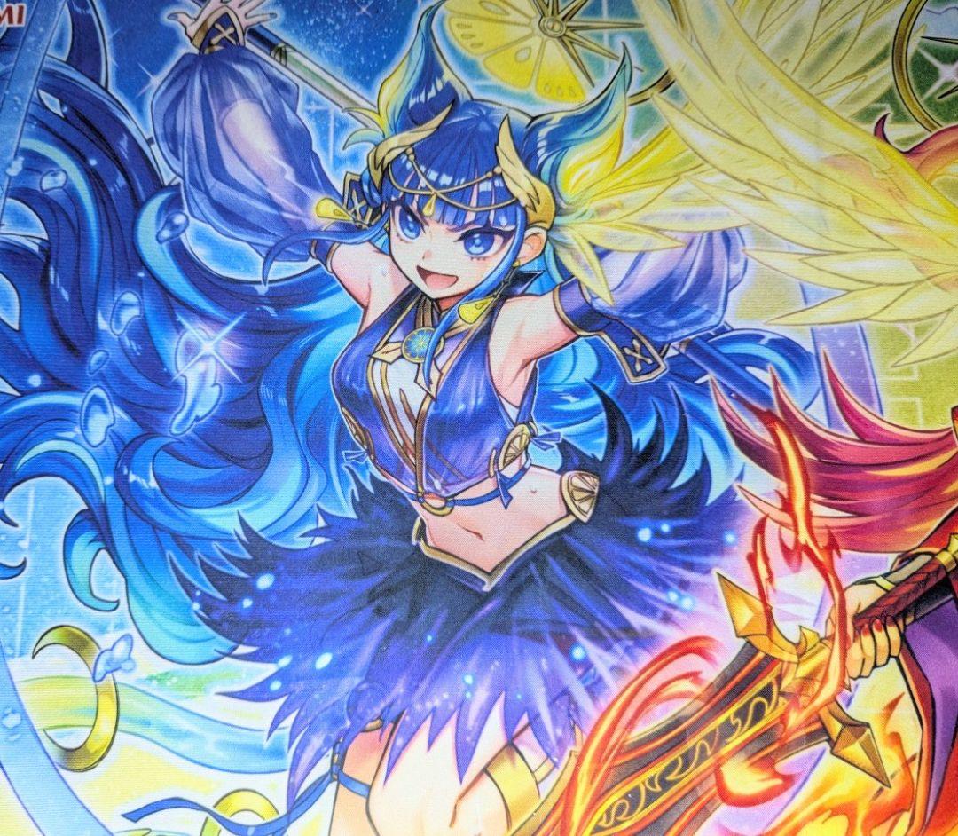 ウズヒメの御巫 プレイマット 遊戯王 未開封　韓国　遊戯王の日