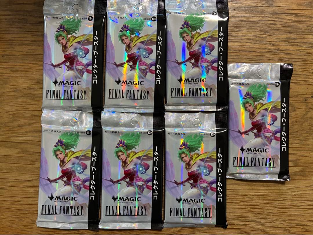 MTG マジック　ザ　ギャザリング　FF コレクターブースター　7パック　日本語