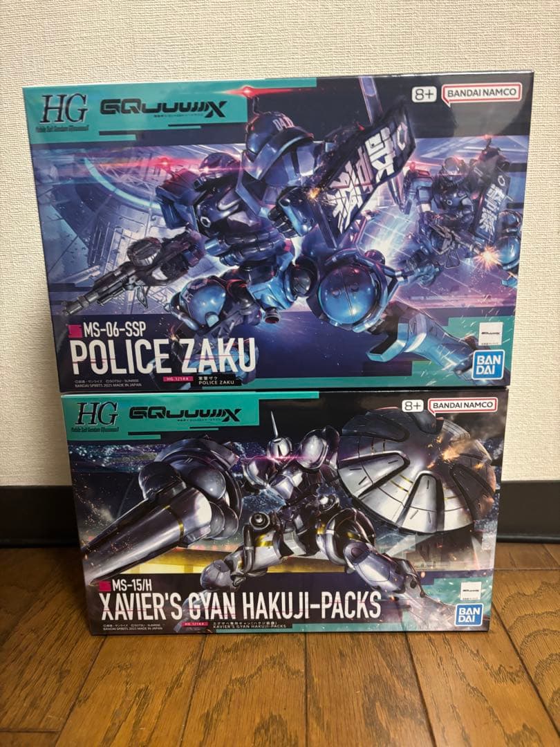 定価以下！ エグザベギャン+軍警ザク＋ジークアクス＋赤いガンダム ４体セット