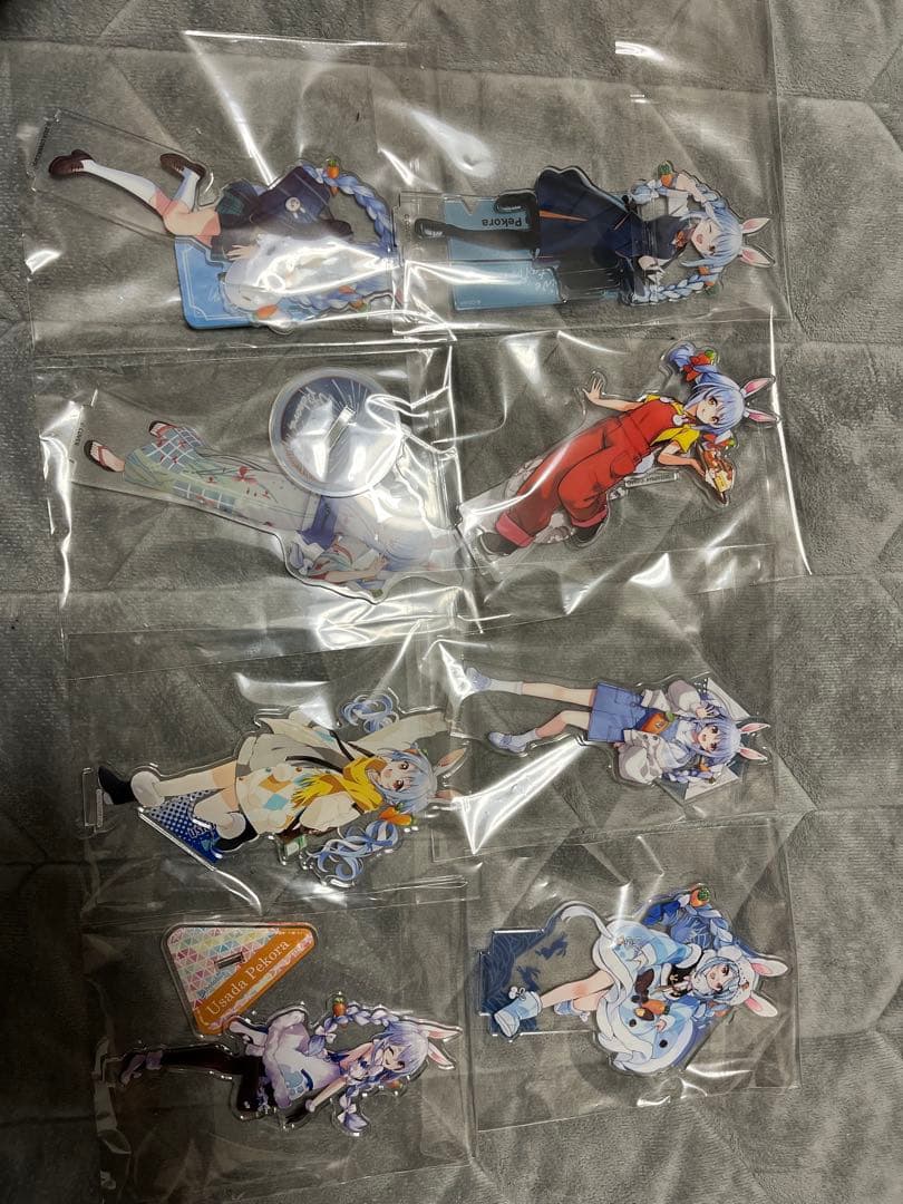 ホロライブ　兎田ぺこら　アクリルスタンドまとめ売り