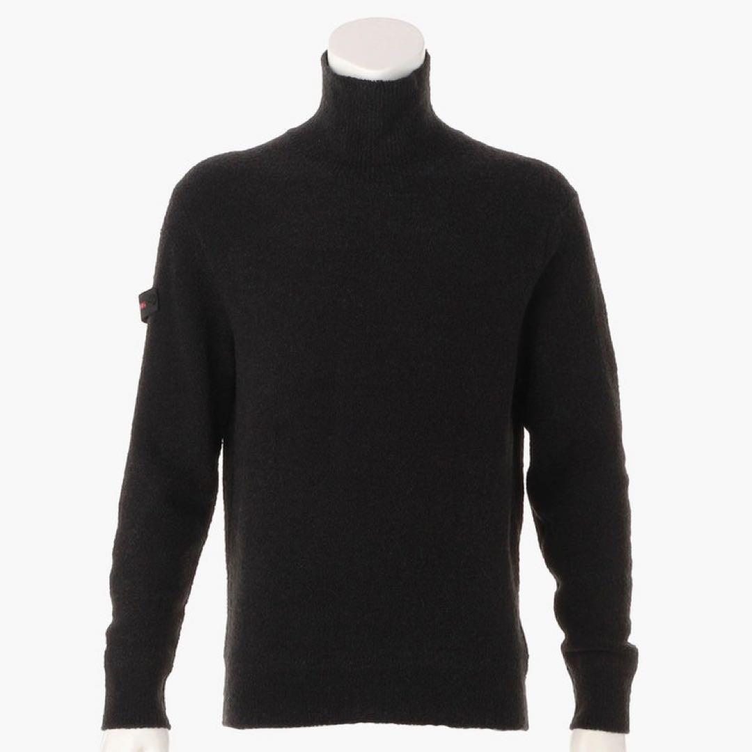 新品【BRIEFING】ブークレタートルネックニット ブラック