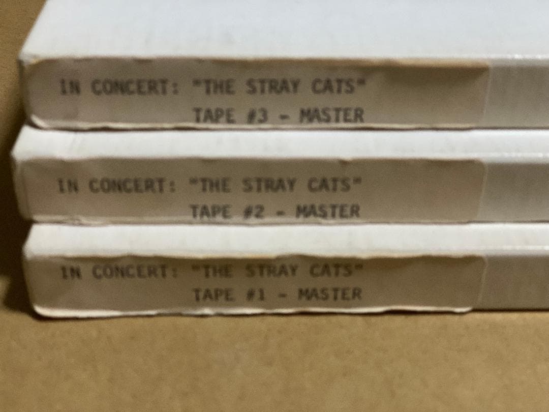 STRAY CATS 82年ボストン K.B.F.H.オープンリールマスター