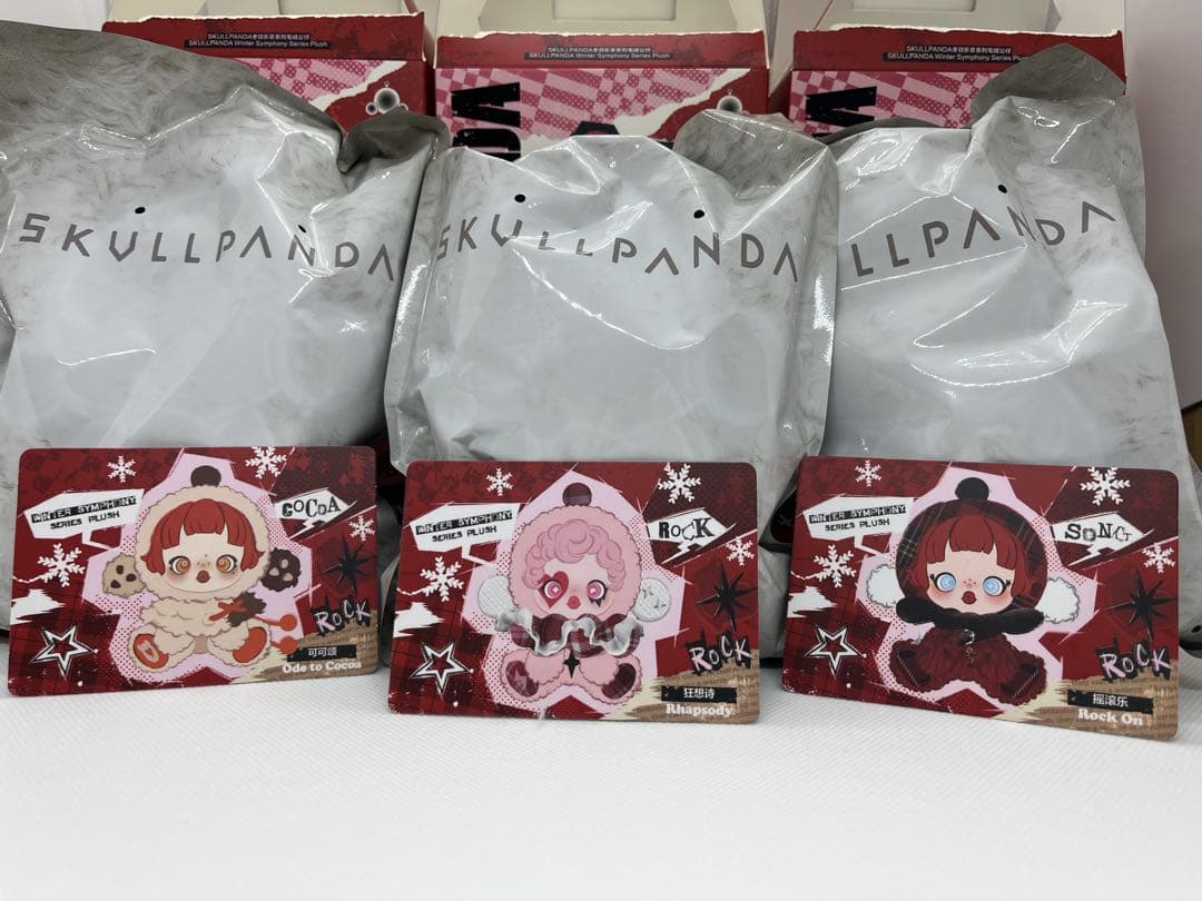 SKULLPANDA Winter Symphony スカルパンダ 3点 セット