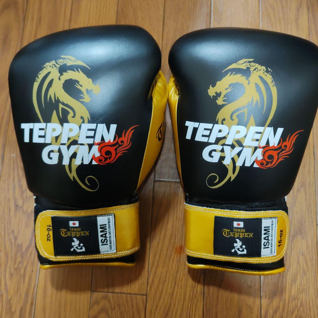 ISAMI TEPPEN GYM ボクシンググローブ 16oz