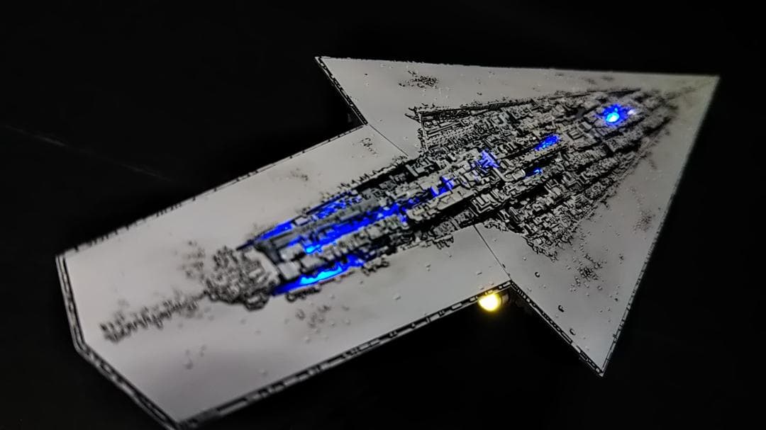 スーパー・スター・デストロイヤー　SSD　　BM　電飾改　完成品　改