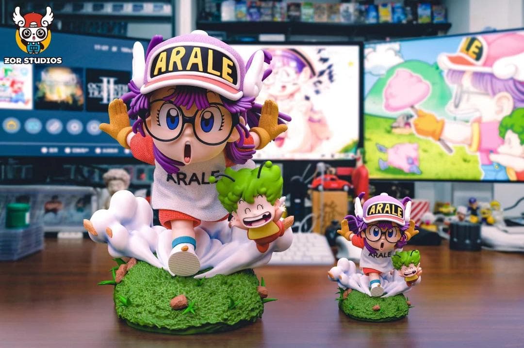 Dr.スランプ アラレちゃん 走る ガレージキット フィギュア 1/2スケール